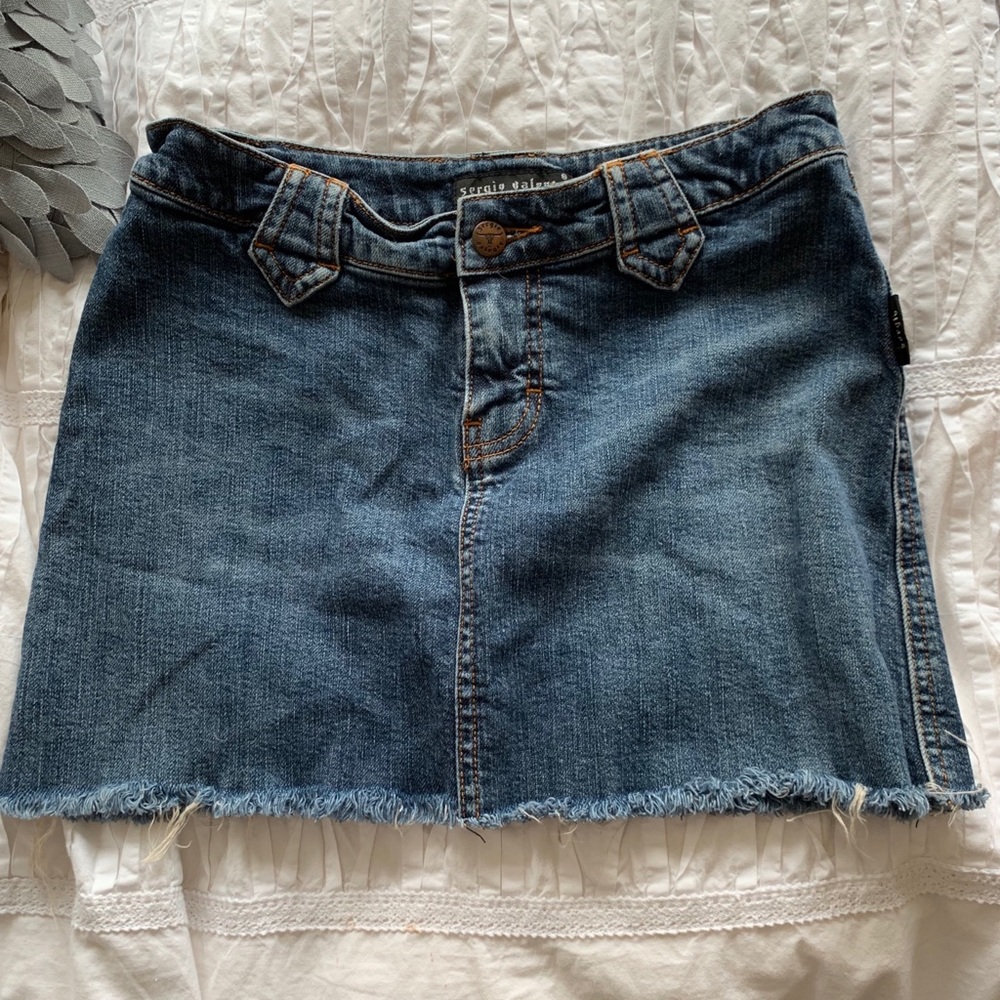denim skirt